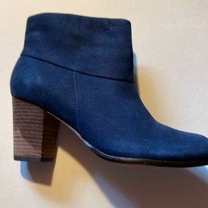 Cole Haan Cassidy Bootie Blazer Blue Nubuck size 6 1/2 B. Never worn.